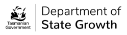 Tasmanian Government - Department of State Growth Logo