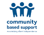 Community Based Support - maximising client independence Logo