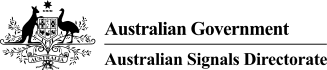 Australian Government - Australian Signals Directorate logo