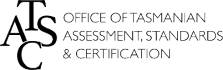 TASC - Office of Tasmanian Assessment, Standards & Certification logo