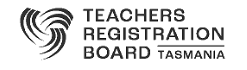 Teachers Registration Board Tasmania logo
