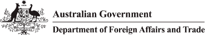 Australian Government - Department of Foreign Affairs and Trade logo