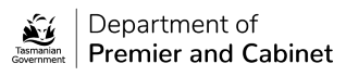 Tasmanian Government - Department of Premier and Cabinet Logo